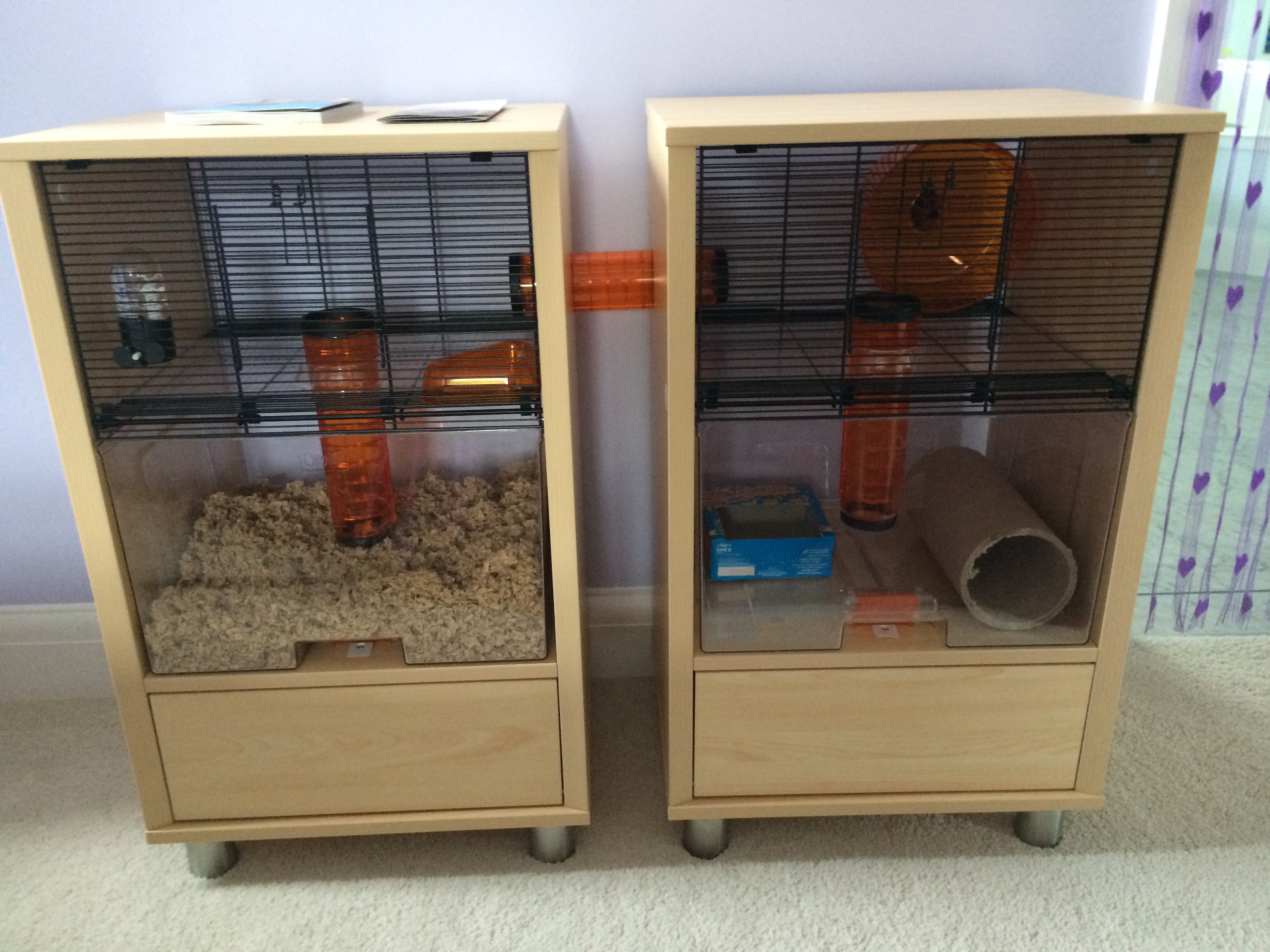 Qute Hamster and Gerbil Cage Hamsters and Gerbils Omlet