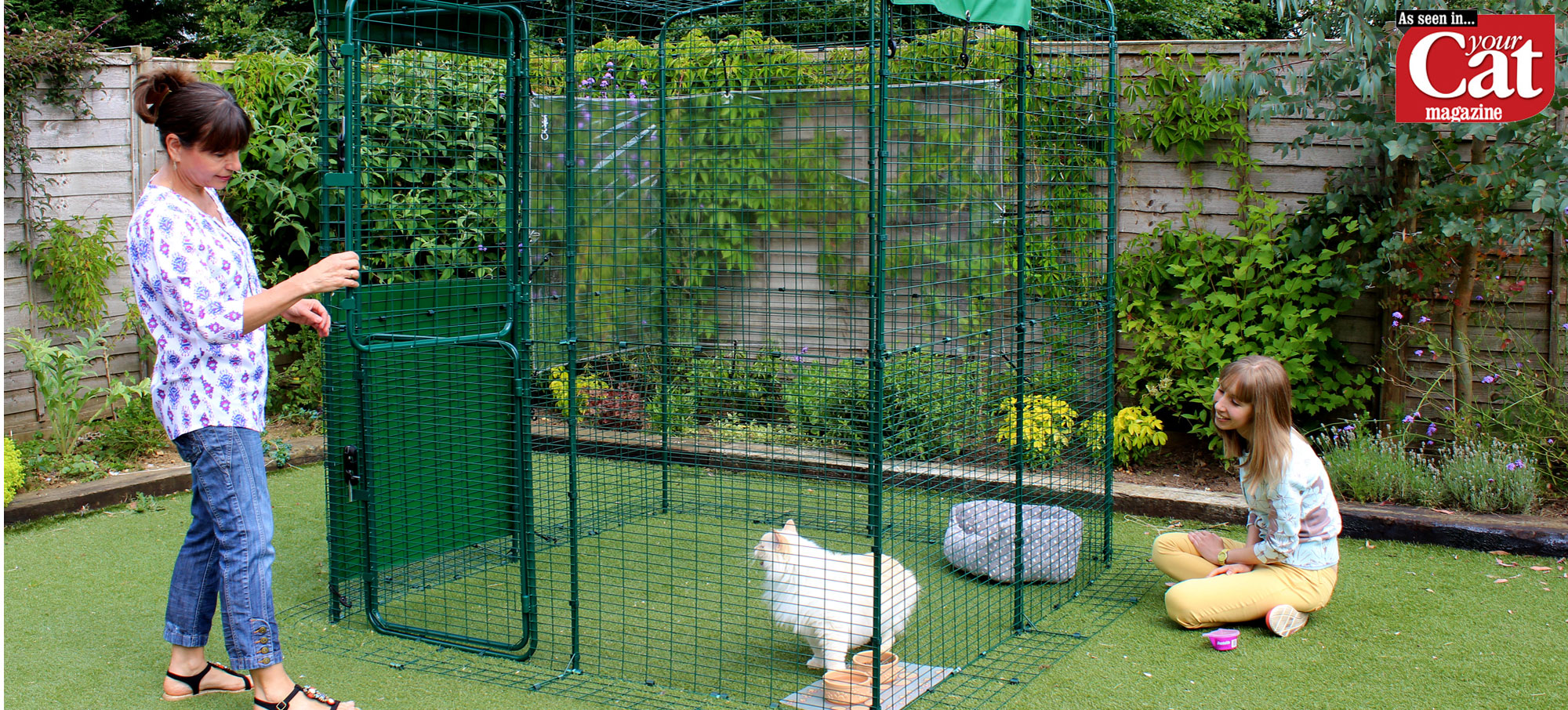 outdoor cat enclosures