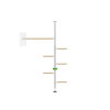 Poletree chicken tree perch system hendurance setup
