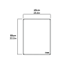 Clear cover for Eglu Go up dimensions (810.0129)