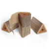 Cardboard refill pack for tall Stak cat scratching post