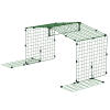 Extension for Zippi rabbit run with roof and skirt - single height