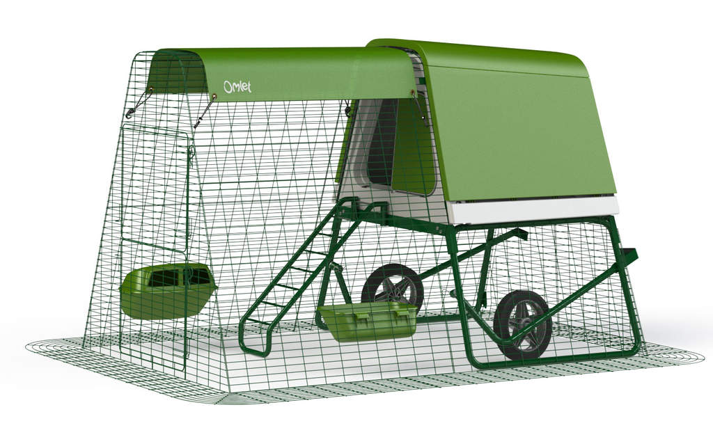 Eglu Go UP Chicken Coop Wheel Set Omlet