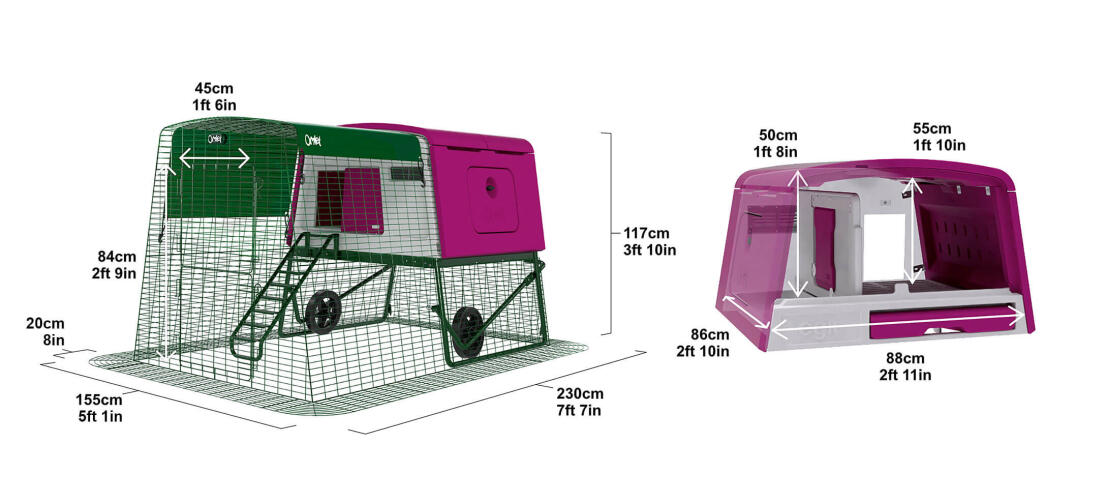 Eglu Cube chicken coop Eglu Cube chicken coop