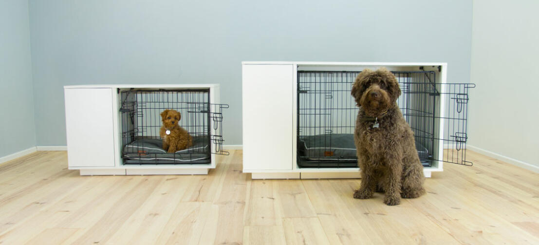Luxury Dog Crate Comfy Bed Omlet
