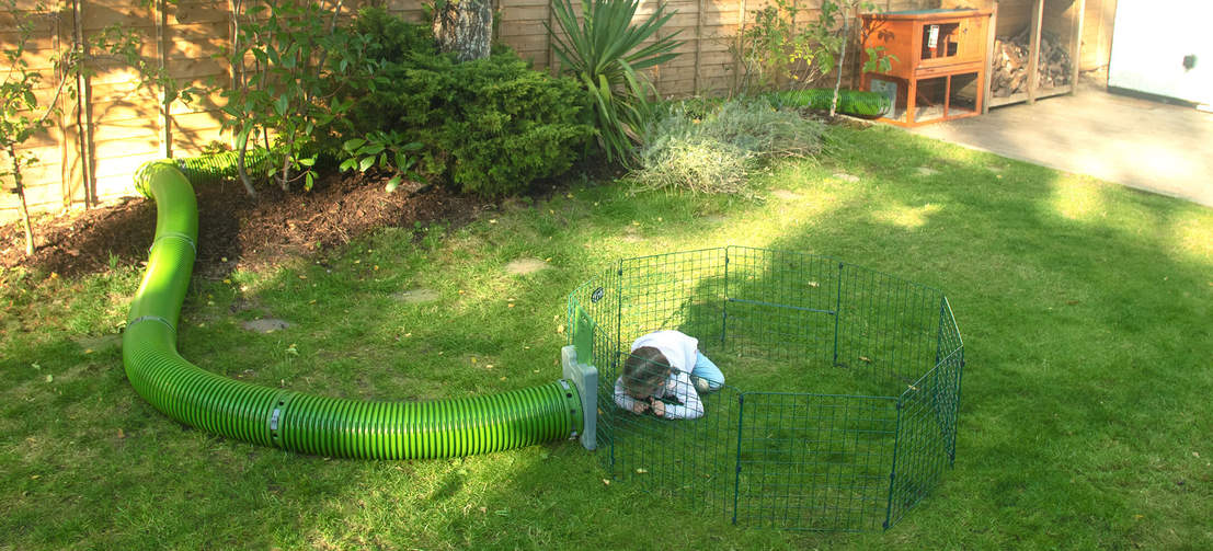 Open Rabbit Playpens are great for kids to enjoy spending time with their pets.