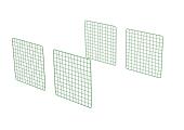 Zippi rabbit run extension panels - single height - pack of 4