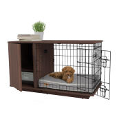 Fido Studio 24 dog crate with wardrobe