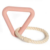 Pink dog toy
