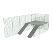 Zippi mesh rabbit configuration