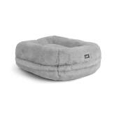 Soft Maya donut cat bed grey