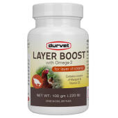 Durvet layer boost with omega-3 100g