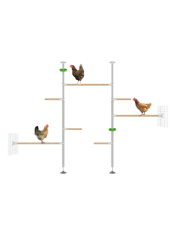 The ultimegg kit for Poletree customisable perch tree