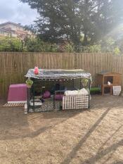 Happy rabbits large enclosure 2m x2m low version 