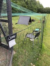 Omlet chicken fencing is really help to keep your chicken in.
