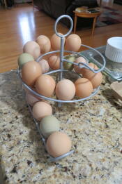 Form meets function: skelters are a beautiful way to store and display your eggs