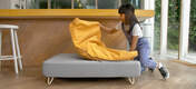 The Topology toppers can easily be removed and washed whenever needed, keeping your dog’s bed more hygienic than ever.