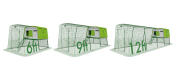 Eglu large chicken coop with raccoon resistant run sizes