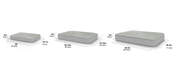 Topology dog bed dimensions