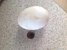 Size of a duck egg!