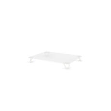 Topology dog bed base and white hairpin feet