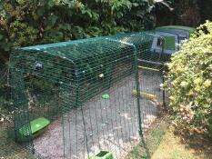 Omlet green large Eglu Cube large chicken coop and run