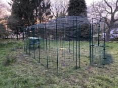 Chicken run 3 x 4 x 2 with extension