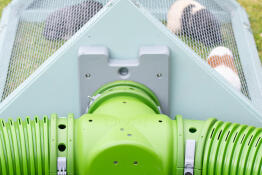 The new Zippi t - section attached to the run