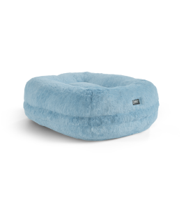 Maya Donut Cat Bed - Powder Blue