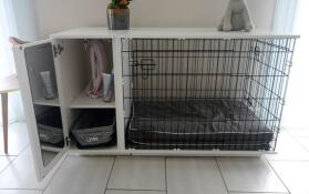 Our dog house Fido Studio 36 for our beagle dog