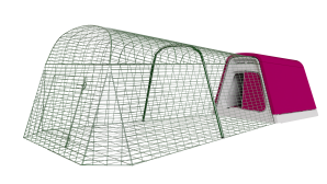Eglu Go Rabbit Hutch with 6ft Run - Purple
