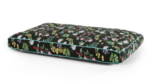 Cushion Dog Bed Large - Midnight Meadow