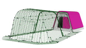 Eglu Go Guinea Pig Hutch with 6ft Run Package - Purple