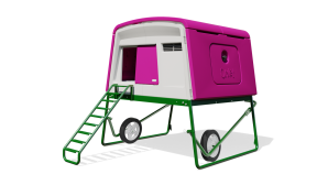Eglu Cube Large Chicken Coop with Wheels and Accessories - Purple