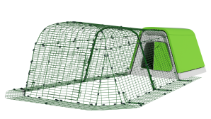 Eglu Go Guinea Pig Hutch with 6ft Run Package - Leaf Green