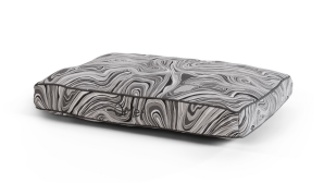 Cushion Dog Bed Small - Contour Grey