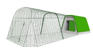 Eglu Go Rabbit Hutch with 6ft Run Package - Leaf Green