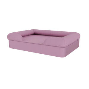 Memory Foam Bolster Dog Bed - Large - Lavender Lilac