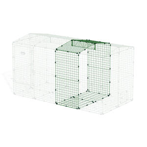 Extension for Zippi Rabbit Run with Roof and Underfloor Mesh - Double Height