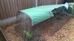 Combi cover Switched around for rain protection and light