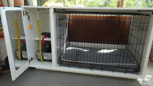 Furniture Fido Nook with cage and cabinet
