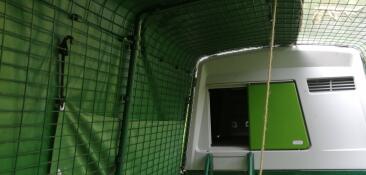 The combination covers - part see through and part solid.
