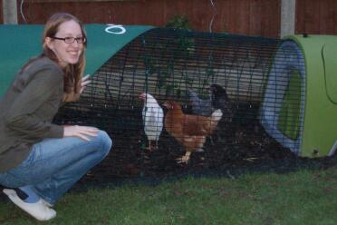 And this is me, looking very pleased with my fab new pets.