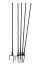 Omlet chicken fence pole kit