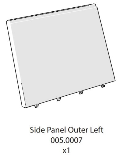 Side panel outer left