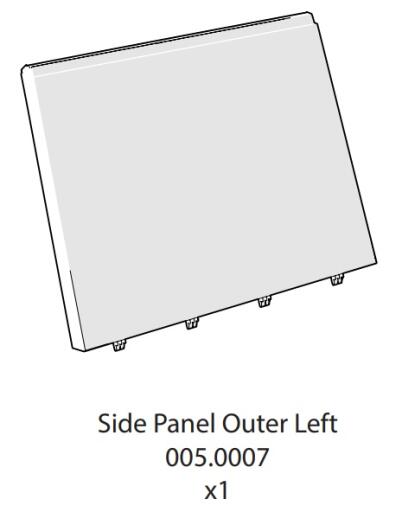 Side panel outer left