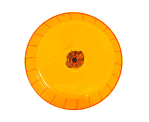Exercise wheel with mesh attachment