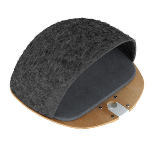 Freestyle indoor floor to ceiling cat tree grey platform den