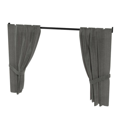Maya Nook 36 curtains & curtain pole