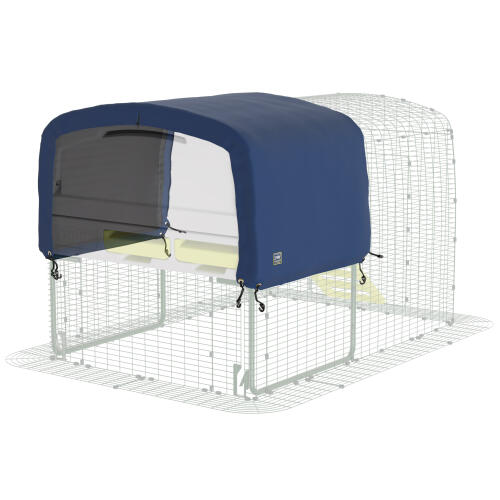 Extreme temperature blanket for Eglu Cube mk1 blue